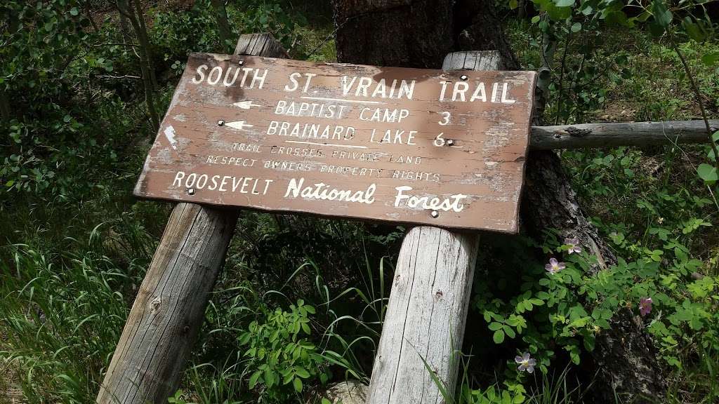 South Saint Vrain Trailhead | 173 Co Rd 96, Ward, CO 80481, USA | Phone: (303) 541-2500