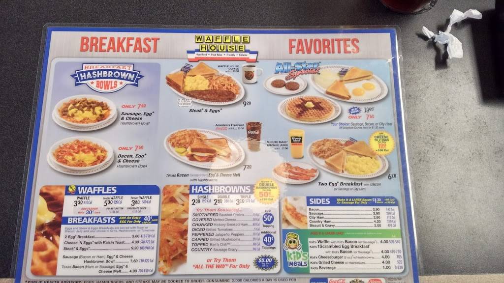 Waffle House | 5176 Caldwell Mill Rd, Hoover, AL 35244 | Phone: (205) 437-8220