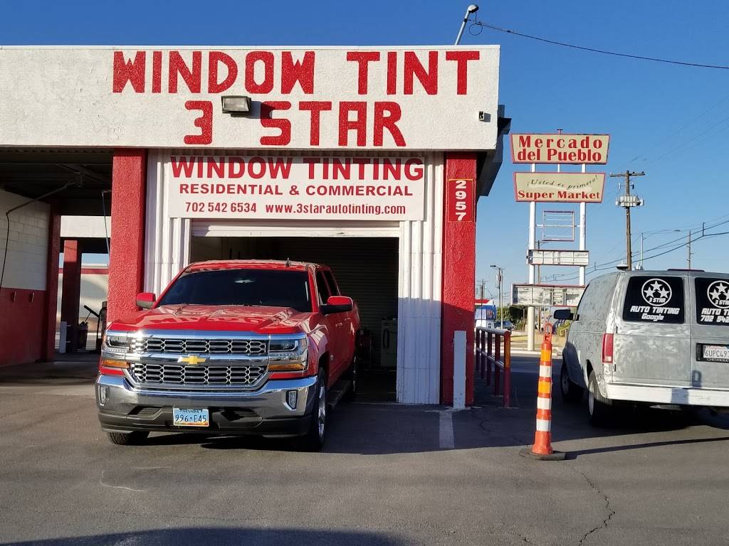 3 Star Auto Tinting | 2957 Las Vegas Blvd N, North Las Vegas, NV 89030 | Phone: (702) 542-6534