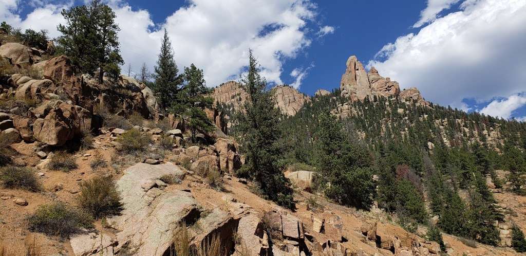 Cathedral Spires Park Trailhead | 16577 SW Platte River Rd, Pine, CO 80470