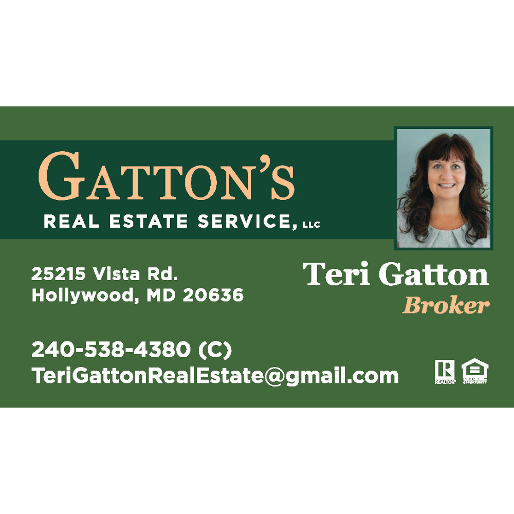 Gattons Real Estate Service, LLC | 25215 Vista Rd, Hollywood, MD 20636, USA | Phone: (240) 538-4380