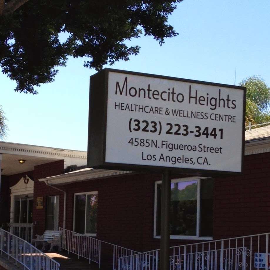 Montecito Heights Healthcare & Wellness Center | 4585 N Figueroa St, Los Angeles, CA 90065, USA | Phone: (323) 223-3441