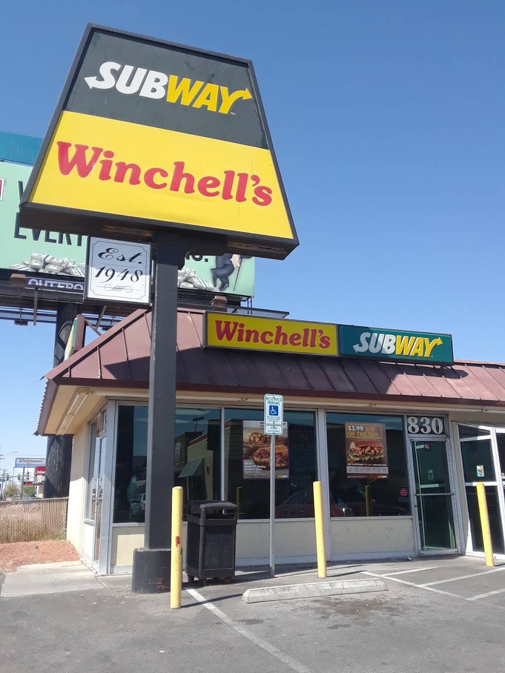 Winchells | 830 N Rancho Dr, Las Vegas, NV 89106, USA | Phone: (702) 648-9036