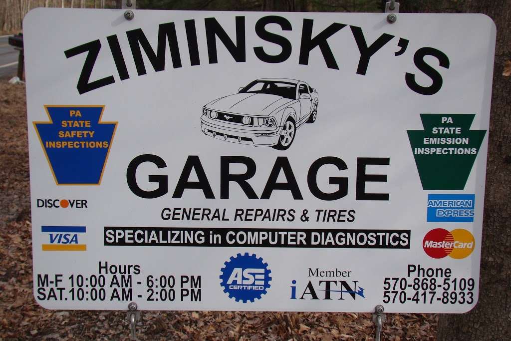 Ziminskys Garage | Mountain Top, PA 18707, USA | Phone: (570) 868-5109