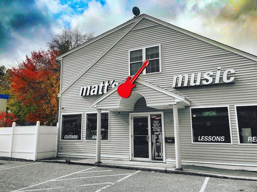 Matts Music Center | 1597 Main St, South Weymouth, MA 02190, USA | Phone: (781) 335-0700