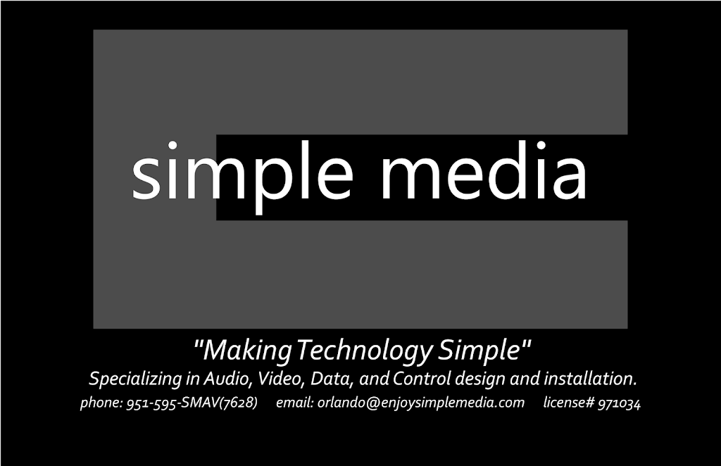 Simple Media | Menifee, CA 92585, USA | Phone: (951) 595-7628
