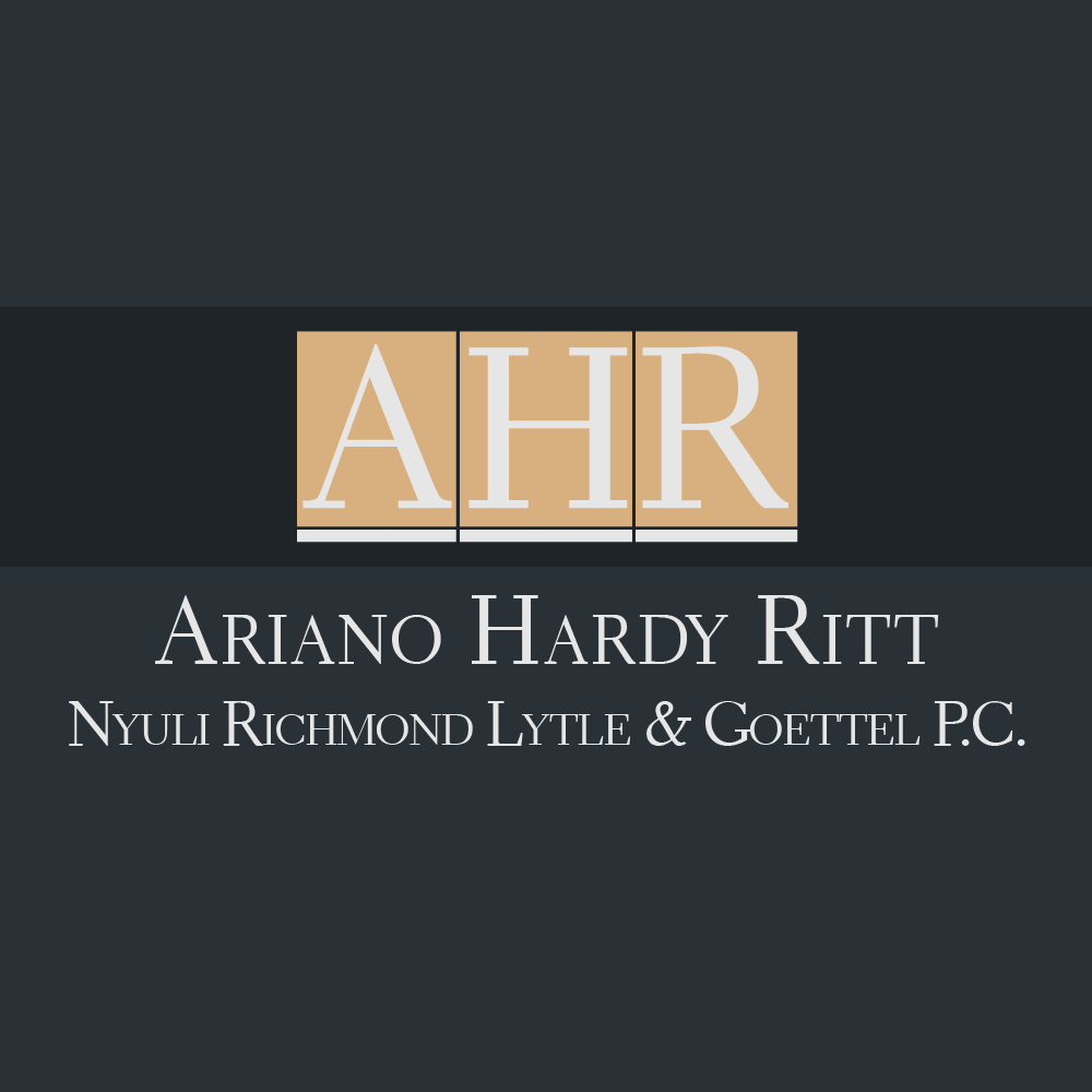 Ariano Hardy Ritt Nyuli Richmond Lytle & Goettel P.C. | 2000 McDonald Rd #200, South Elgin, IL 60177, USA | Phone: (847) 695-2400