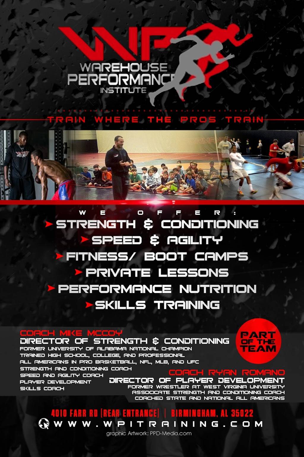 The Warehouse Performance Institute | 4010 Farr Rd, Bessemer, AL 35022, USA | Phone: (205) 434-3062