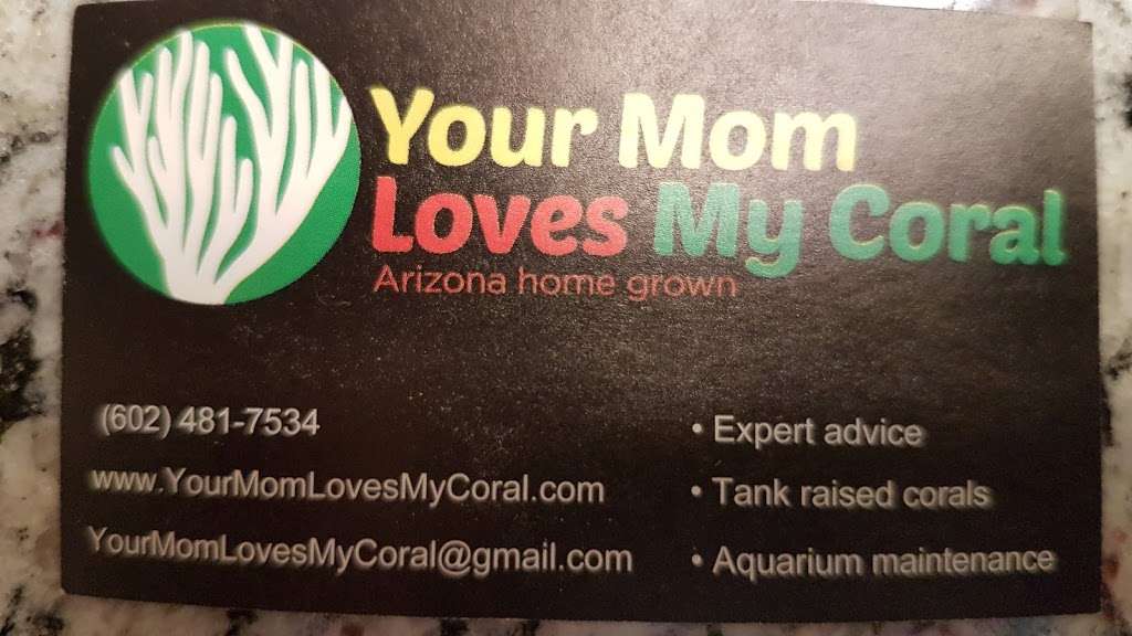 Your Mom Loves My Coral | 2950 S Alma School Rd #14, Mesa, AZ 85202, USA | Phone: (602) 481-7534