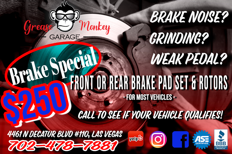 Grease Monkey Garage | 4461 N Decatur Blvd #110, Las Vegas, NV 89130, USA | Phone: (702) 478-7881