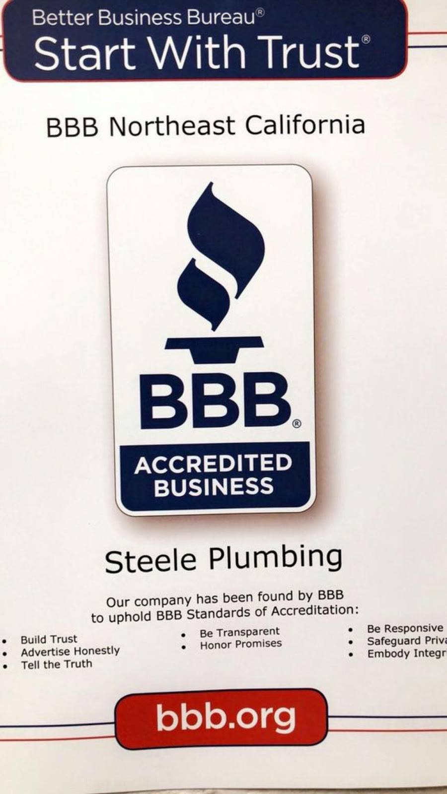 Steele Plumbing | 5651 N Pershing Ave c4, Stockton, CA 95207, USA | Phone: (209) 635-4557