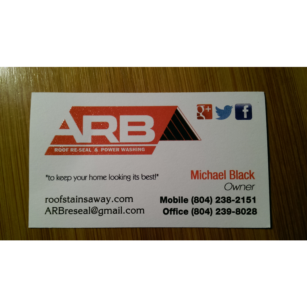 ARB Roof Reseal, LLC. | 7212 Barkbridge Rd, Chesterfield, VA 23832, USA | Phone: (804) 239-8028