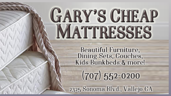 Garys Cheap Mattresses & Quality Furniture | 2325 Sonoma Blvd, Vallejo, CA 94590, USA | Phone: (707) 552-0200