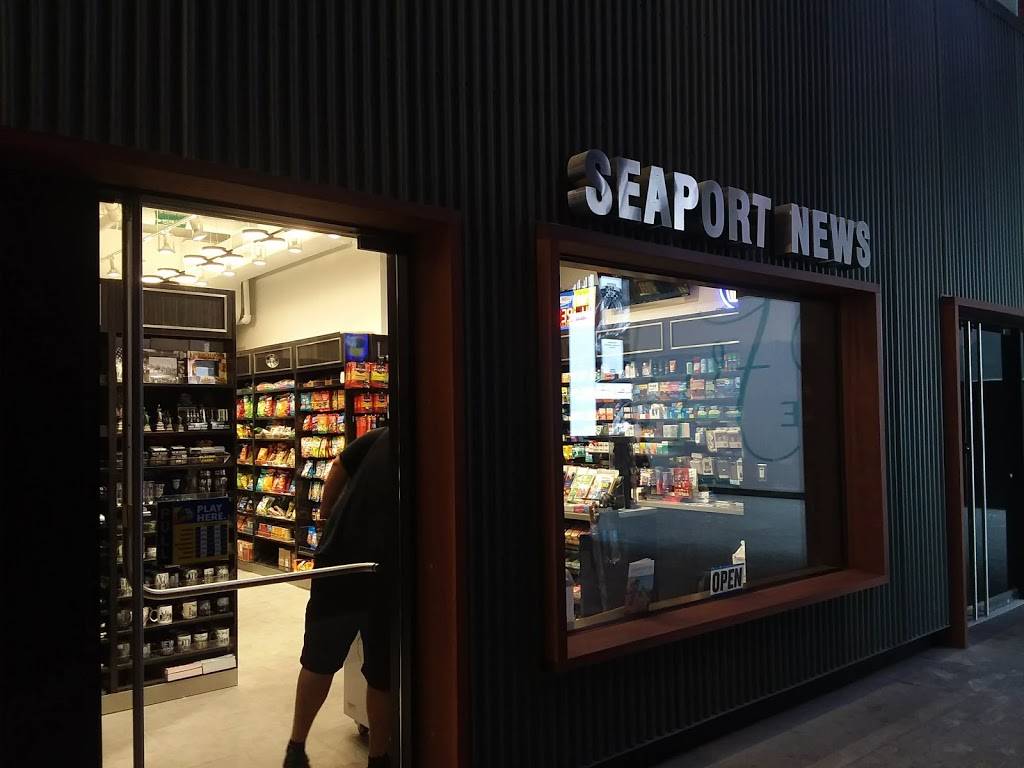 Seaport newsstand | 89 South St, pier 17 ground floor, New York, NY 10038 | Phone: (212) 600-5788