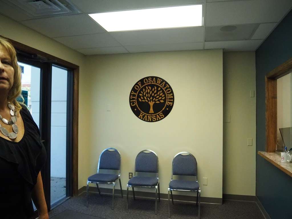 Osawatomie City Offices | 439 Main St, Osawatomie, KS 66064, USA | Phone: (913) 755-2146