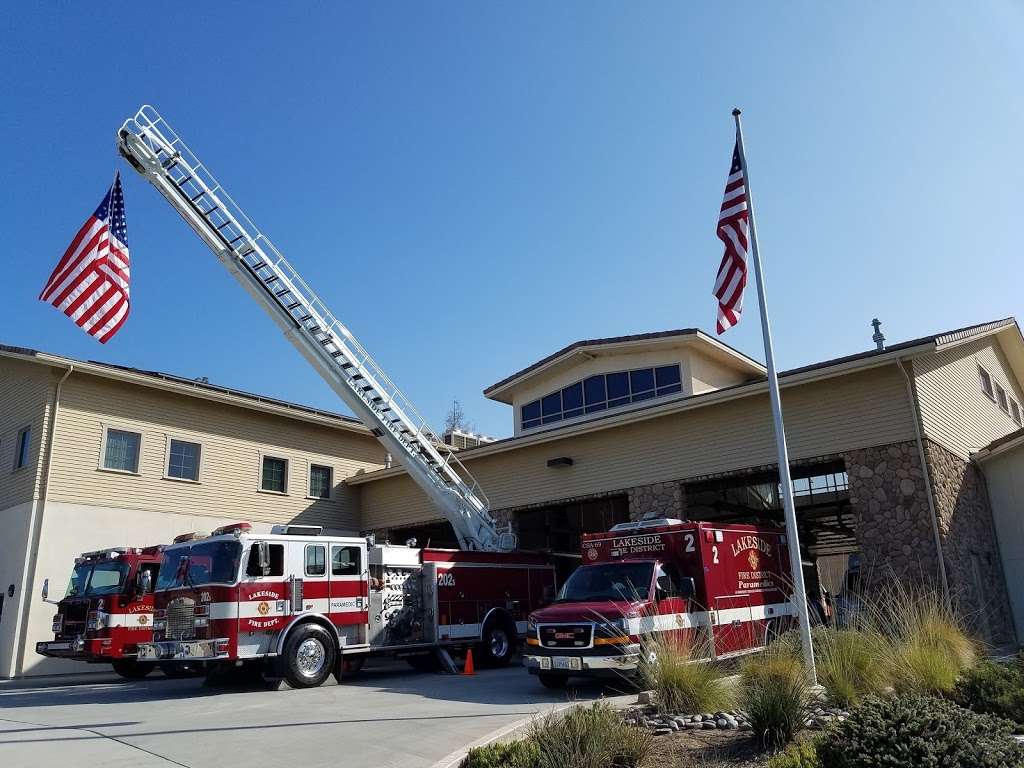 Fire Station 2 - River Park | 12216 Lakeside Ave, Lakeside, CA 92040, USA | Phone: (619) 390-2350