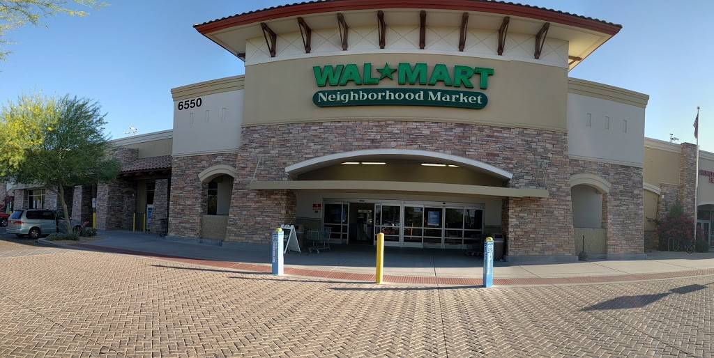 Walmart Neighborhood Market | 6550 W Happy Valley Rd, Glendale, AZ 85310, USA | Phone: (623) 566-9754