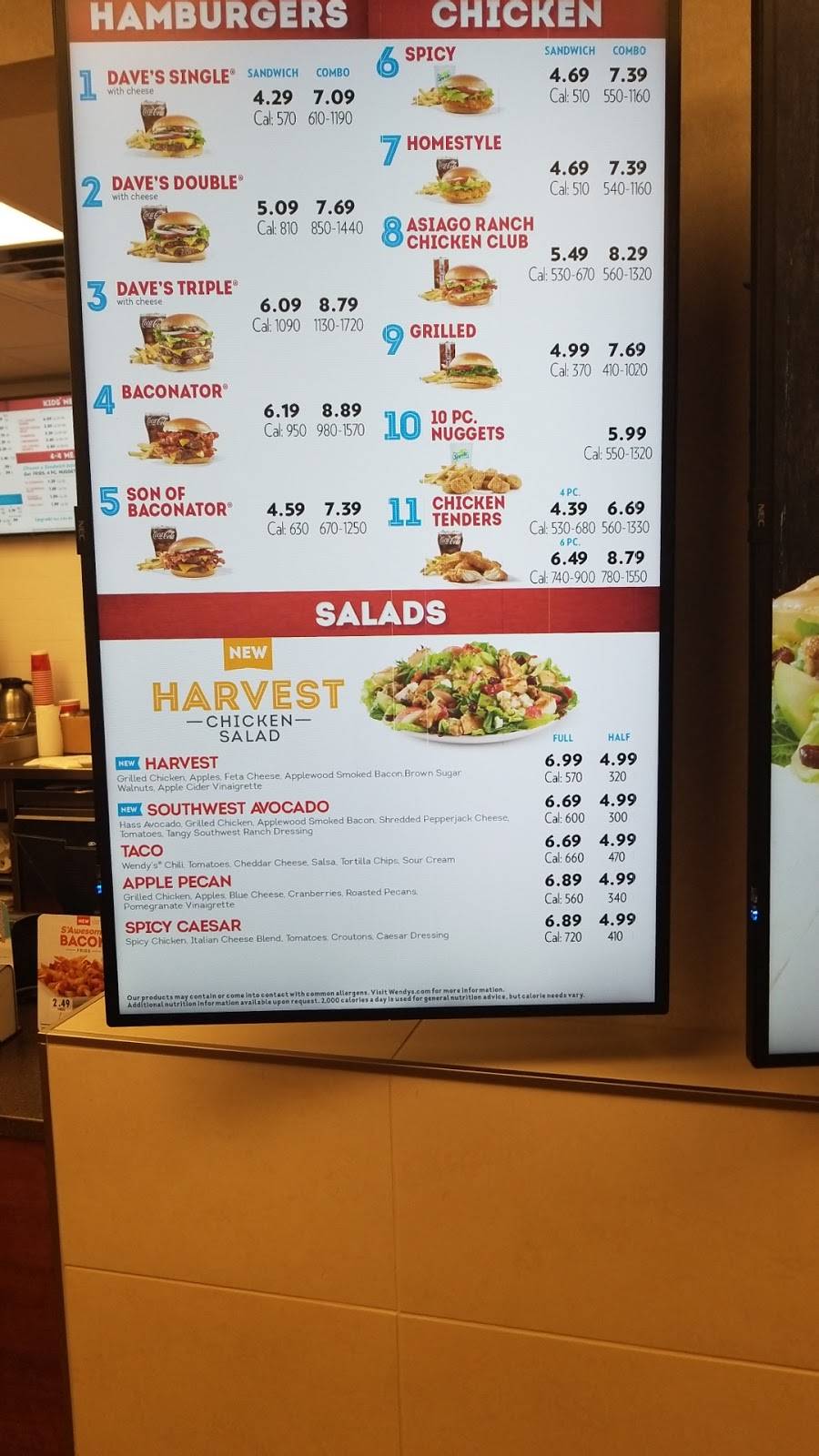 Wendys | 420 US-46, South Hackensack, NJ 07606, USA | Phone: (201) 229-1619