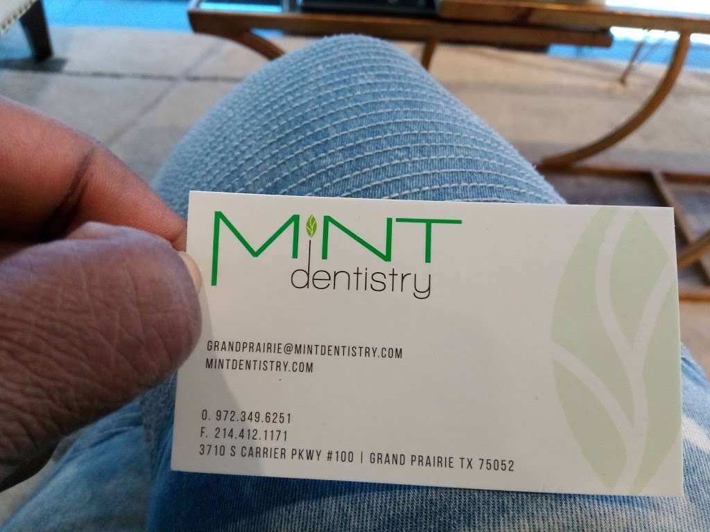 MINT dentistry - Grand Prairie | 3710 S Carrier Pkwy #100, Grand Prairie, TX 75052, USA | Phone: (972) 349-6251