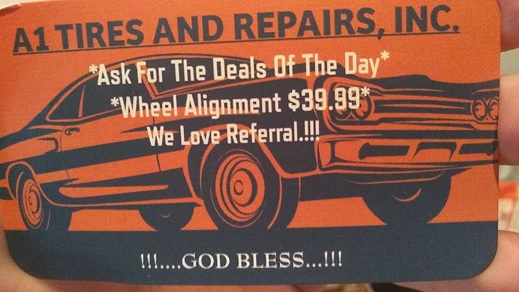 A-1 Tires and Repairs | 420 S French Ave, Sanford, FL 32771, USA | Phone: (407) 915-5604