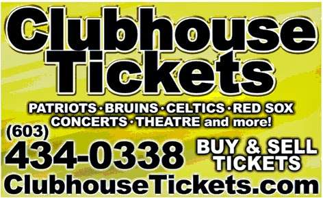 Clubhouse Tickets | 215 S Broadway, Salem, NH 03079, USA | Phone: (877) 870-4847