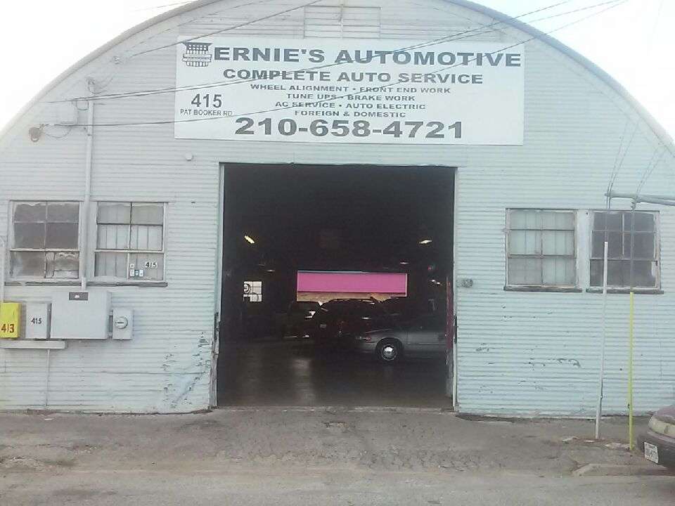 Ernies Automotive Center | 415 Pat Booker Rd, Universal City, TX 78148, USA | Phone: (210) 658-4721
