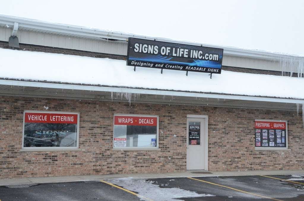 Signs of Life, Inc. | 2 Ford Dr Ste. F, New Lenox, IL 60451, USA | Phone: (815) 463-1343