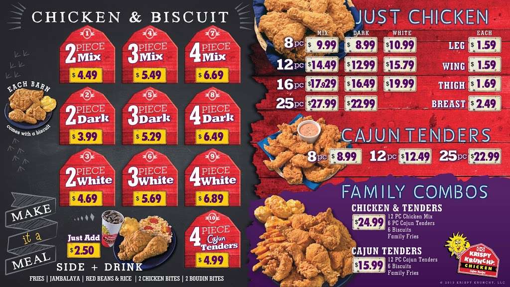 Uncle Willies Deli and Krispy Krunchy Fried Chicken | 5485 S Dupont Hwy, Dover, DE 19901, USA | Phone: (302) 698-0300