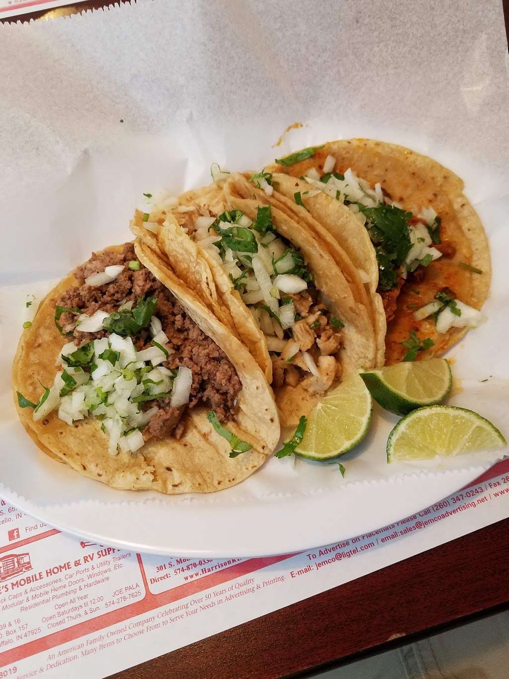 Taco Express | 212 W Rickey Rd, Monticello, IN 47960, USA | Phone: (574) 808-3170