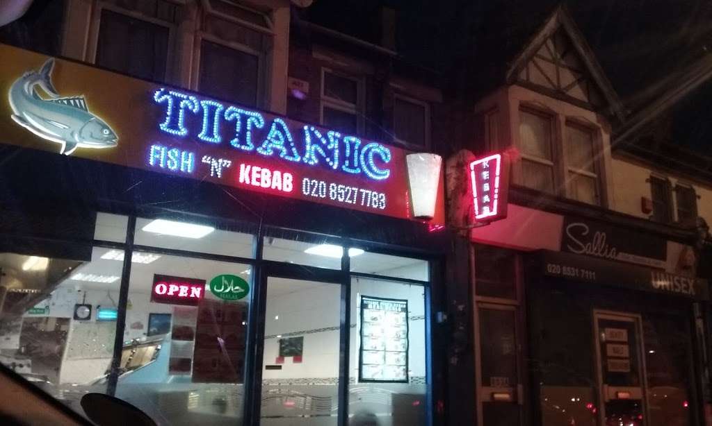 Titanic Fish & Kebab London | 851 Forest Rd, Walthamstow, London E17 4AT, UK | Phone: 020 8527 7783