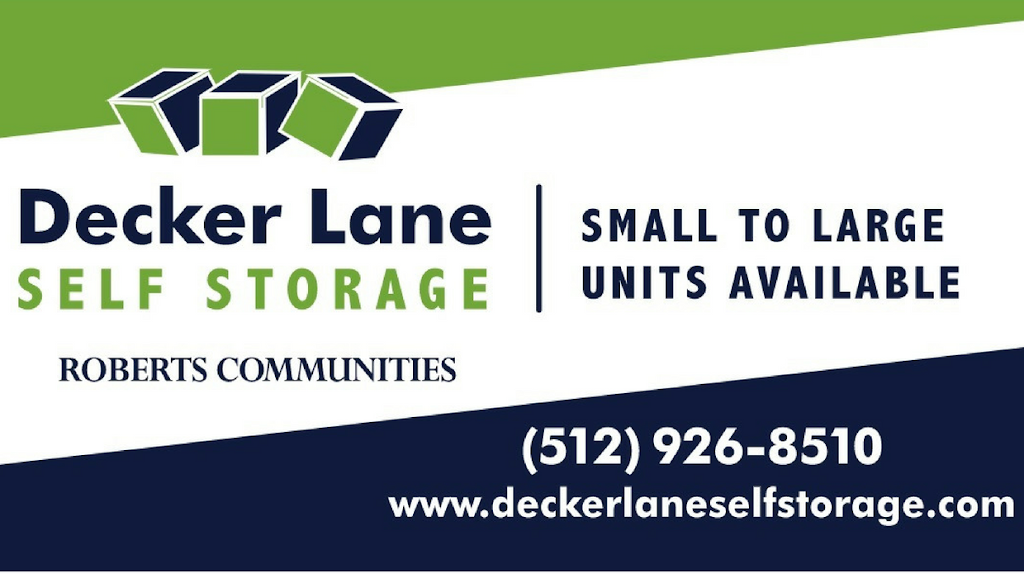 Decker Lane Self Storage | 8207 Canoga Ave, Austin, TX 78724 | Phone: (512) 377-6571