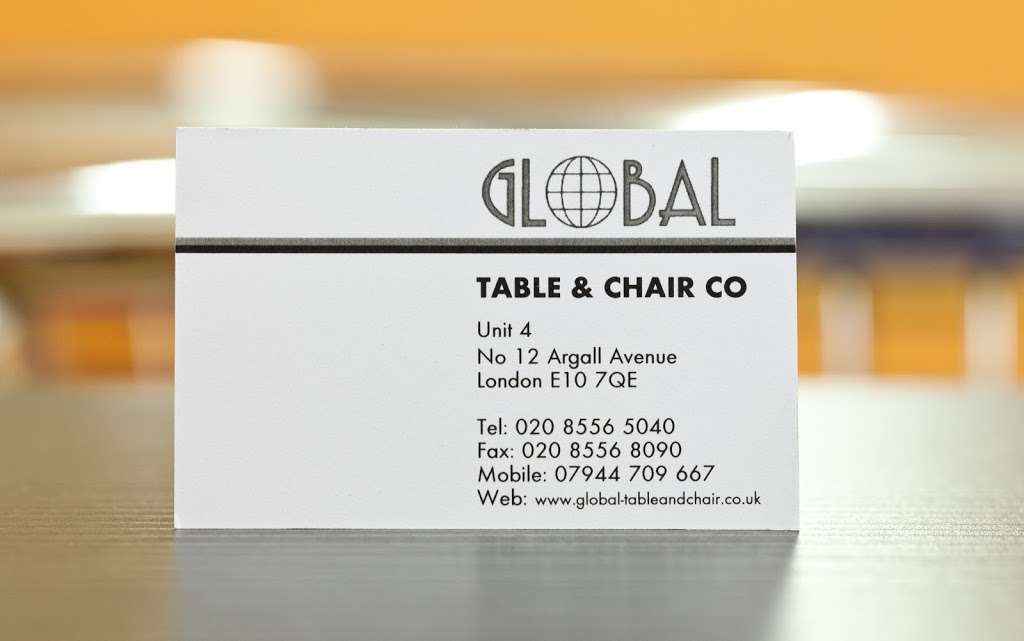 Global Table and Chair | 4 Argall Ave, Walthamstow, London E10 7QE, UK | Phone: 020 8556 5040