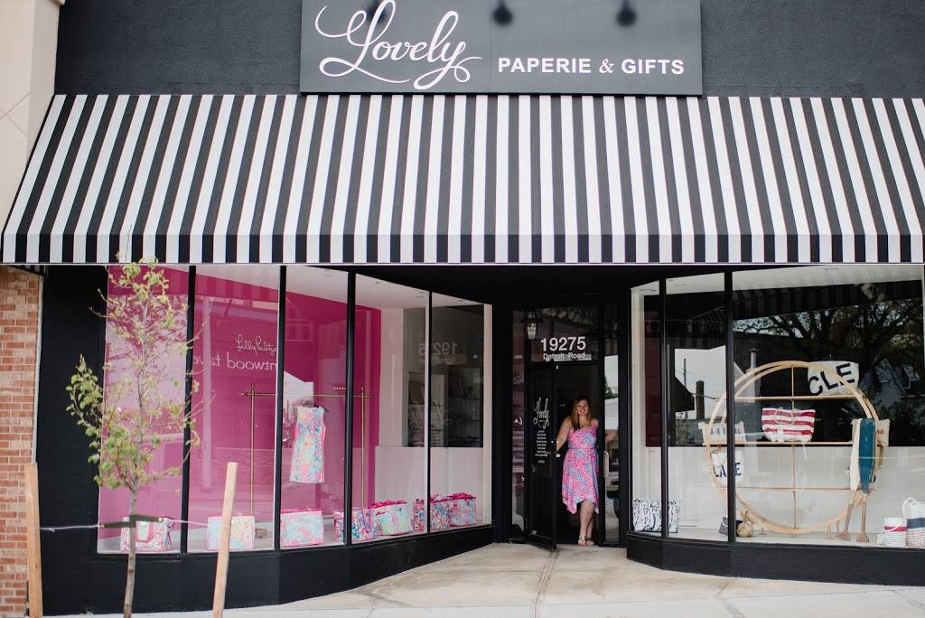 Lovely Paperie & Gifts | 19275 Detroit Rd, Rocky River, OH 44116, USA | Phone: (216) 767-5277