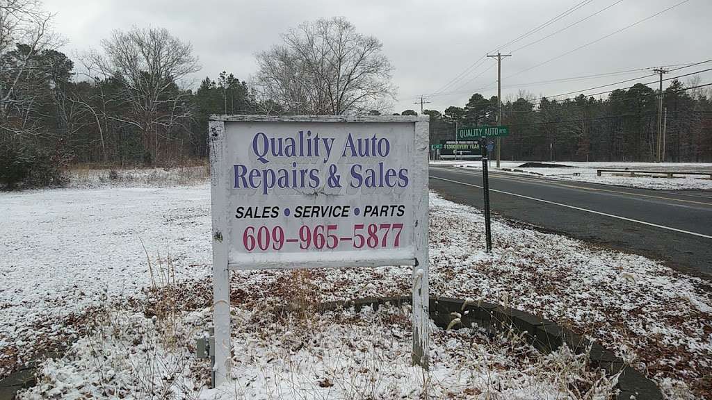 Quality Auto Repairs & Sales | 409 Columbia Rd, Egg Harbor City, NJ 08215, USA | Phone: (609) 965-5877