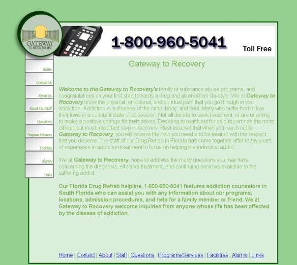 Gateways to Recovery | 3111 SE 1st St, Boynton Beach, FL 33435 | Phone: (561) 414-4897