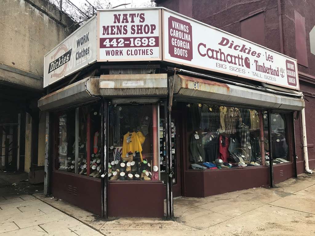 Nats Mens Shop | 81 Port Richmond Ave, Staten Island, NY 10302, USA | Phone: (718) 442-1698