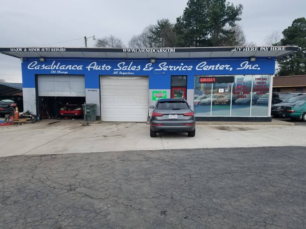 Casablanca Auto Sales & Body Shop | 2001 W Vandalia Rd, Greensboro, NC 27407, USA | Phone: (336) 315-1300