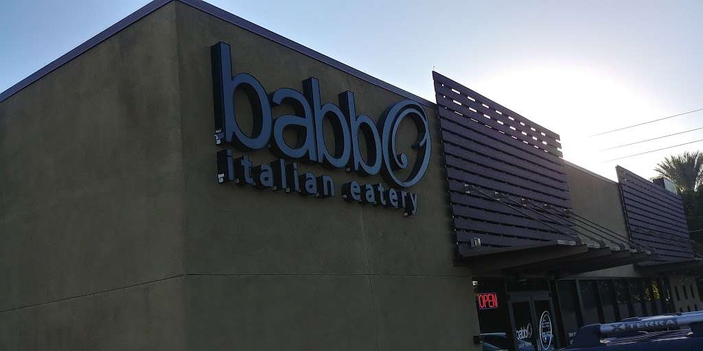 Babbo Italian Eatery | 6855 N 16th St, Phoenix, AZ 85016, USA | Phone: (602) 279-1500