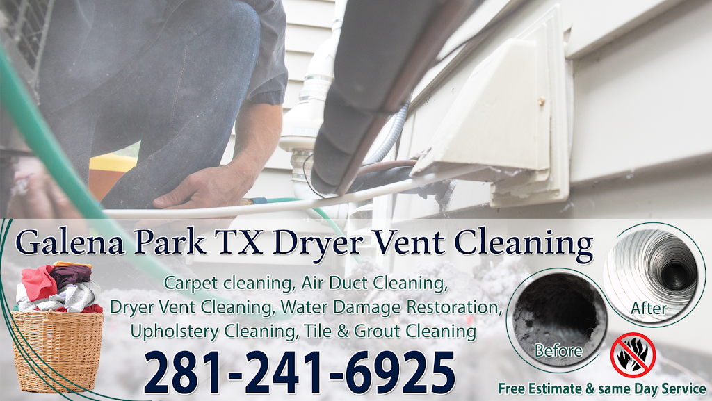 Galena Park TX Dryer Vent Cleaning | 1401 Holland Ave, Galena Park, TX 77547, USA | Phone: (281) 241-6925