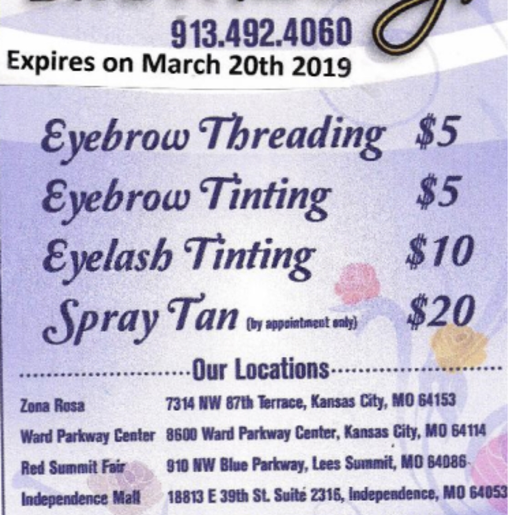 Brow Threading | 9768 Quivira Rd, Lenexa, KS 66215 | Phone: (913) 492-4060