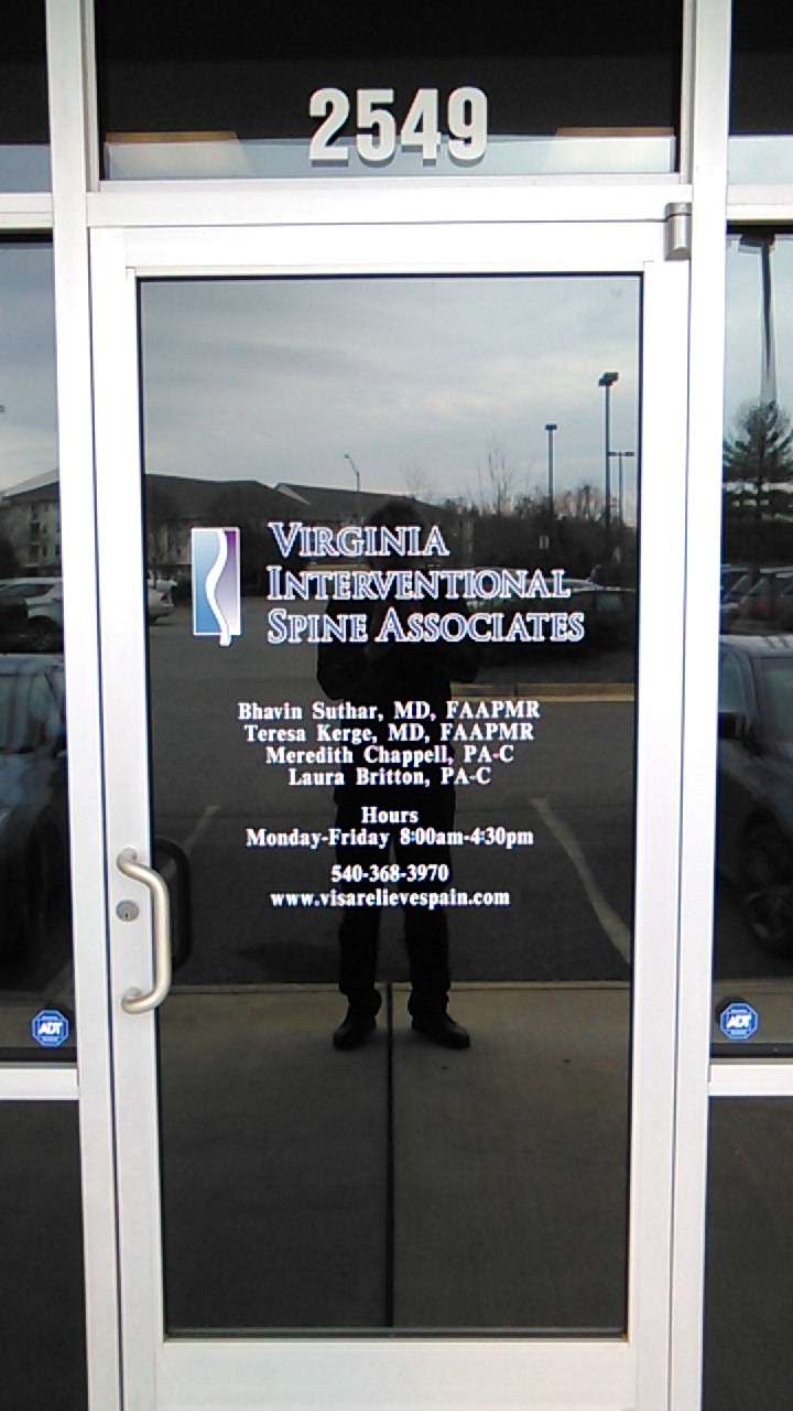 Virginia Interventional Spine Associates | 2549 Cowan Blvd, Fredericksburg, VA 22401, USA | Phone: (540) 368-3970