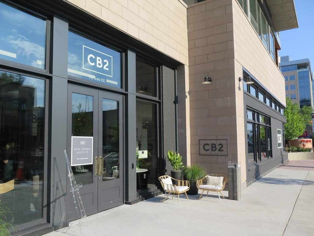 CB2 Cherry Creek North - Curbside Pickup Available | 210 St Paul St, Denver, CO 80206, USA | Phone: (303) 957-1825