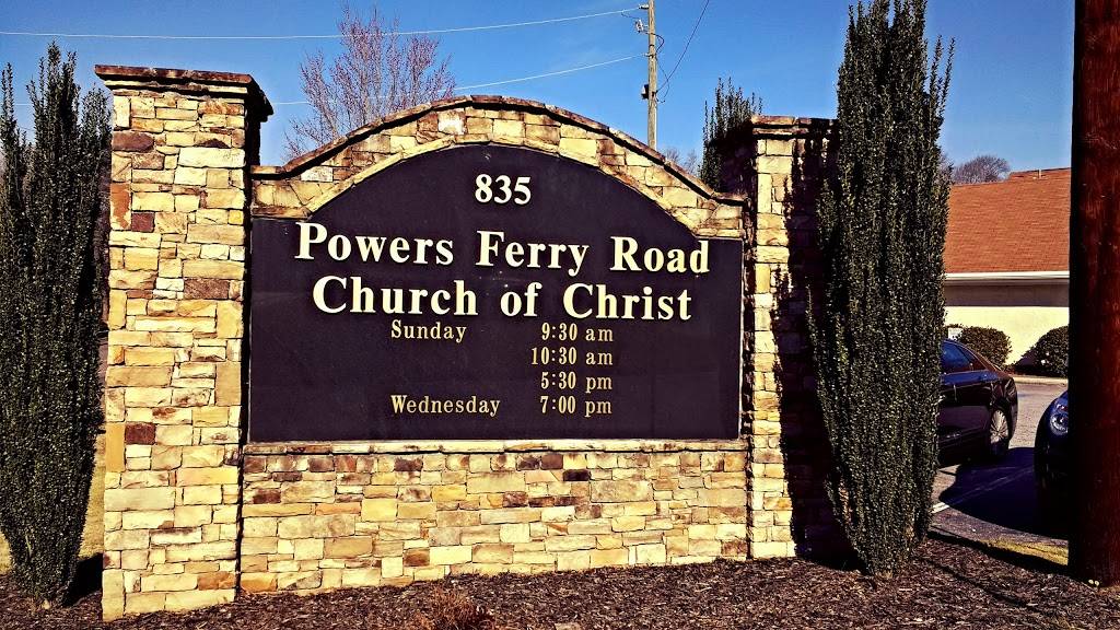 Powers Ferry Road church of Christ | 835 Powers Ferry Rd, Marietta, GA 30067, USA | Phone: (770) 953-2820