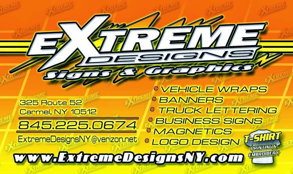 Extreme Designs | 325 NY-52, Carmel Hamlet, NY 10512, USA | Phone: (845) 225-0674