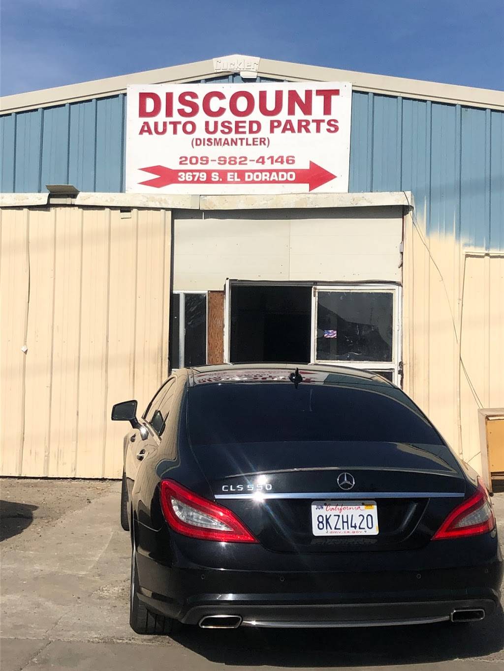Discount Auto Used Parts (Dismantlers) | 3679 El Dorado St, Stockton, CA 95206, USA | Phone: (209) 982-4146