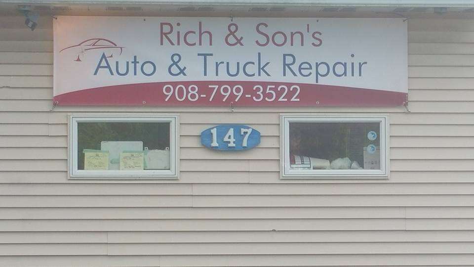 Rich & Sons Automotive and Light Truck Repair | 147 US-46, Hackettstown, NJ 07840, USA | Phone: (908) 799-3522