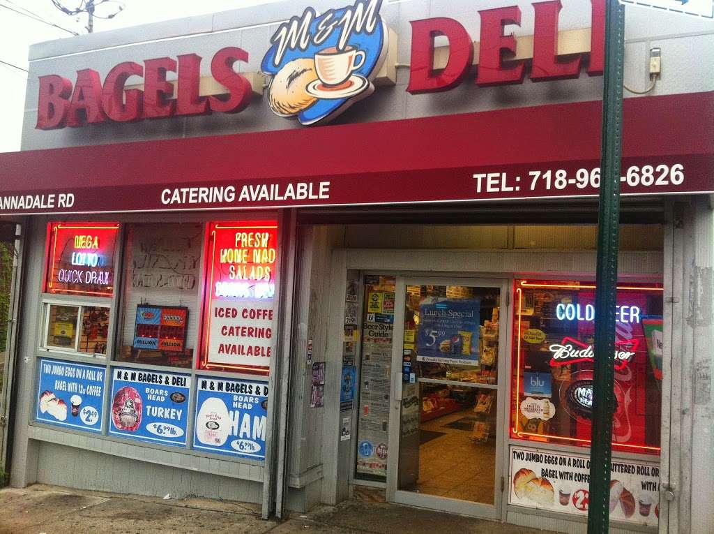 M & M Deli & Bagels | 849 Annadale Rd, Staten Island, NY 10312, USA | Phone: (718) 966-6826