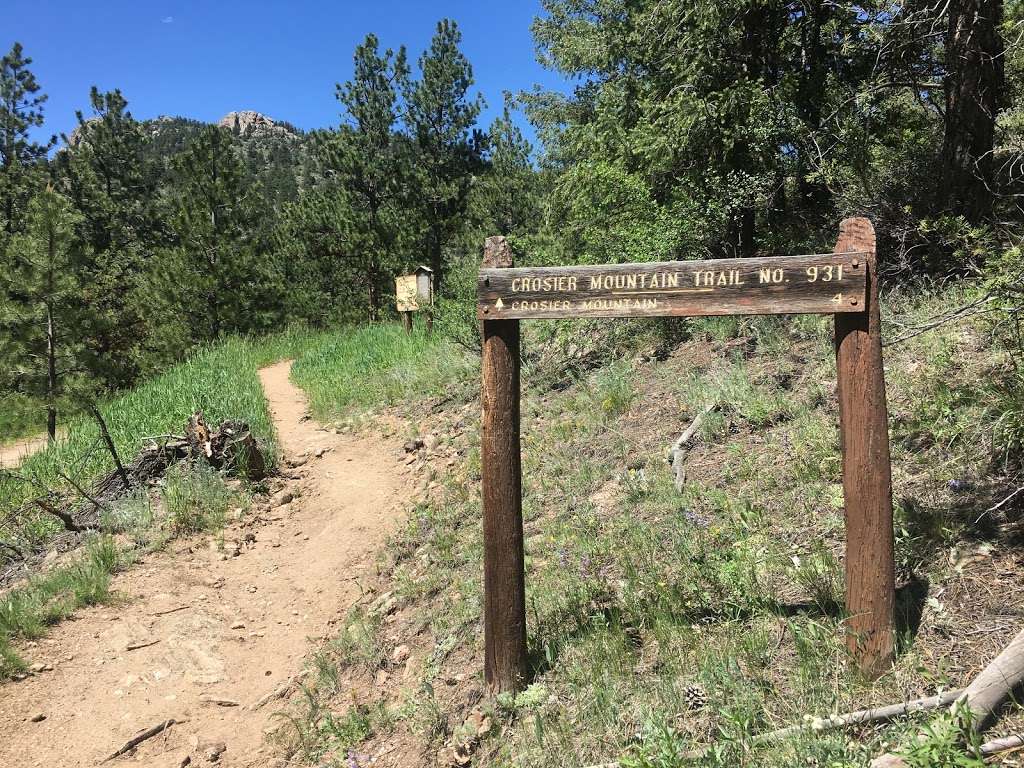 Crosier Mountain Glen Haven Trailhead (#931-2) | 91 Crosier Mountain Trail, Glen Haven, CO 80532, USA