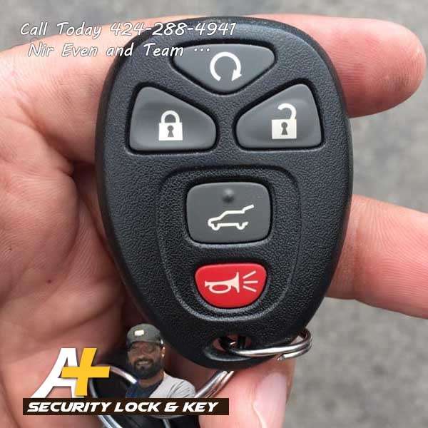 A+ Security Lock & Key | 1501-1/2 S Robertson Blvd, Los Angeles, CA 90035, USA | Phone: (424) 288-4941