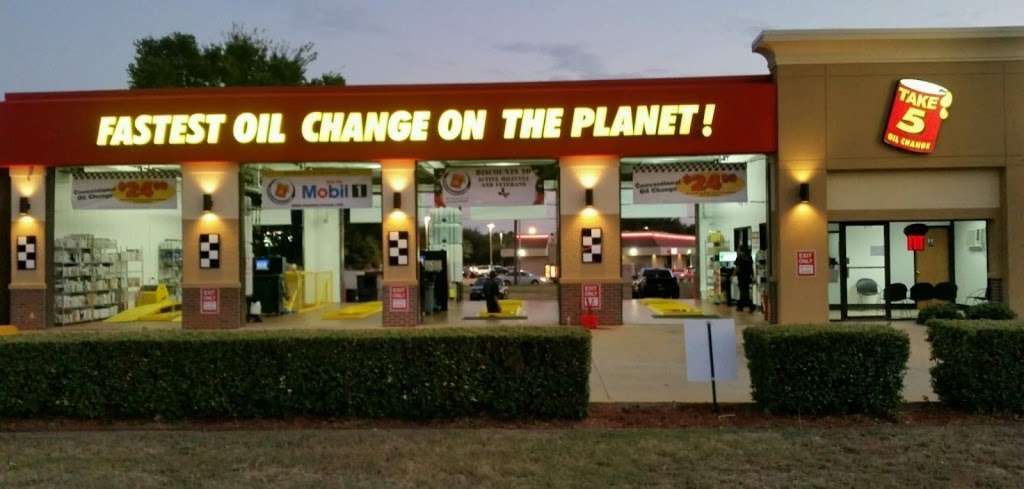 Take 5 Oil Change | 9080 Forest Ln, Dallas, TX 75243, USA | Phone: (214) 427-1024